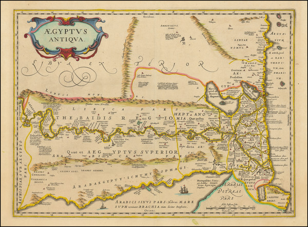 28-Egypt Map By Jan Jansson