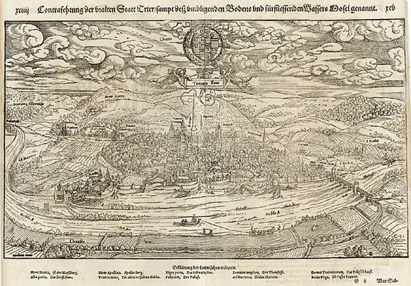 4-Europe and France Map By Sebastian Munster