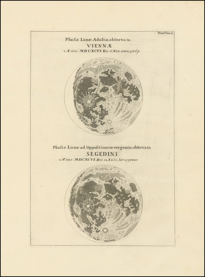 5-Celestial Maps Map By Luigi Marsigli