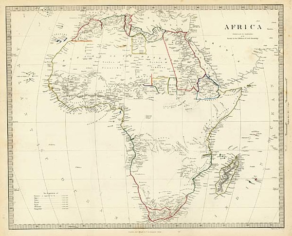 84-Africa and Africa Map By SDUK