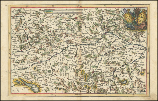 84-Süddeutschland Map By Heinrich Scherer