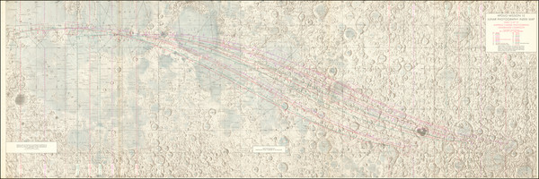 70-Space Exploration Map By NASA / Aeronautical Chart and Information Center