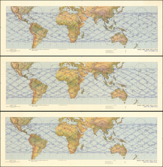 66-Space Exploration Map By NASA / Aeronautical Chart and Information Center