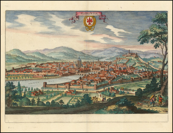 35-Other Italian Cities Map By Matthaus Merian