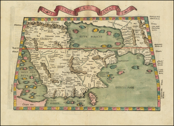 14-Middle East and Arabian Peninsula Map By Lorenz Fries