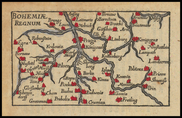 38-Czech Republic & Slovakia Map By Anonymous