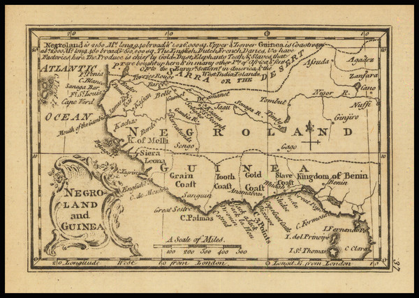 38-West Africa Map By John Gibson