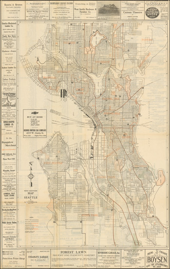 31-Washington Map By W.S. Parks Co.