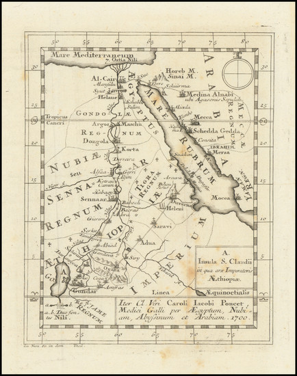 11-Egypt Map By Joseph Stocklein