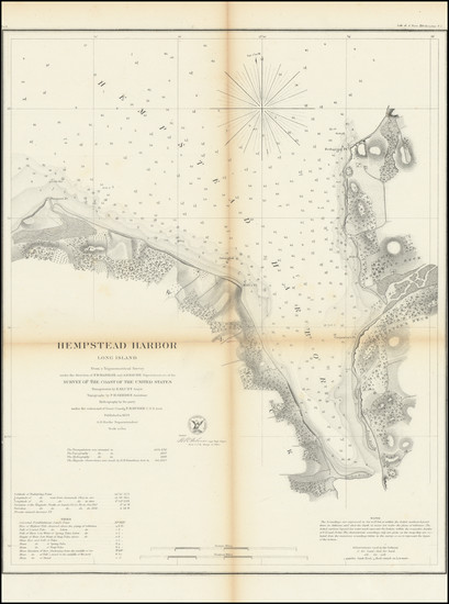 38-New York State Map By U.S. Coast Survey