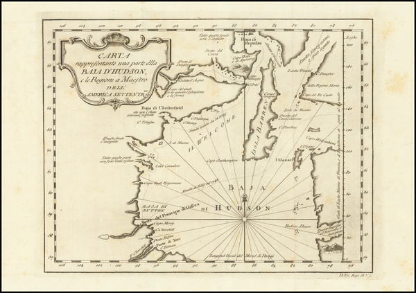 5-Canada, Canada and Eastern Canada Map By Gazzetiere Americano