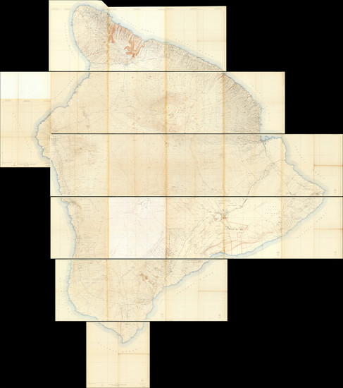 55-Hawaii Map By U.S. Geological Survey