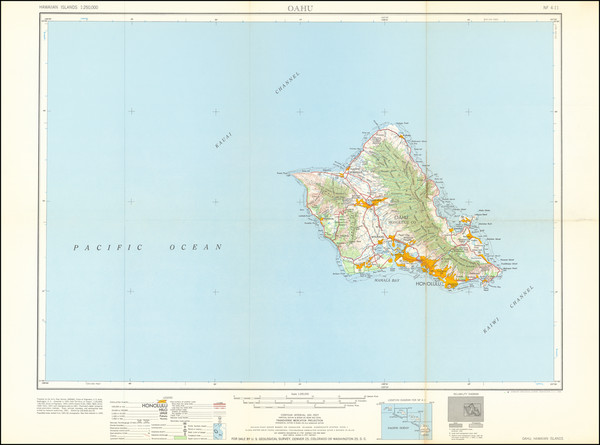 13-Hawaii Map By U.S. Geological Survey