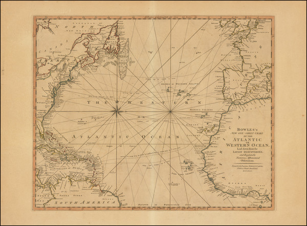 4-West Africa Map By Carington Bowles  &  Jonathan Carver