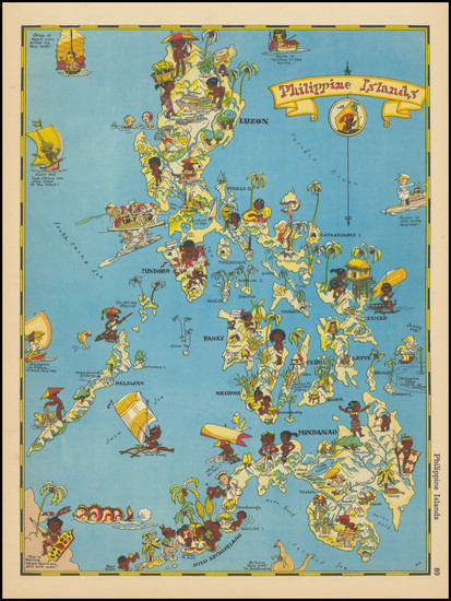 6-Philippines Map By Ruth Taylor White