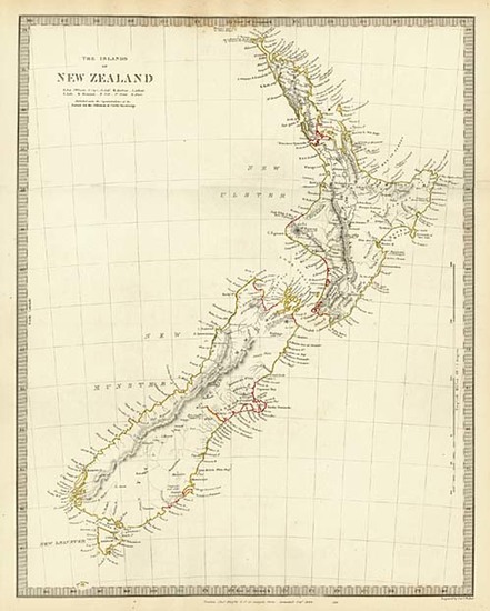 21-Australia & Oceania and New Zealand Map By SDUK