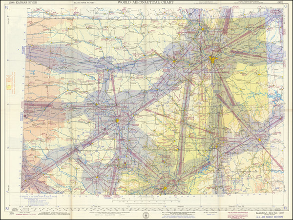 79-Kansas, Missouri and Oklahoma & Indian Territory Map By U.S. Coast & Geodetic Survey