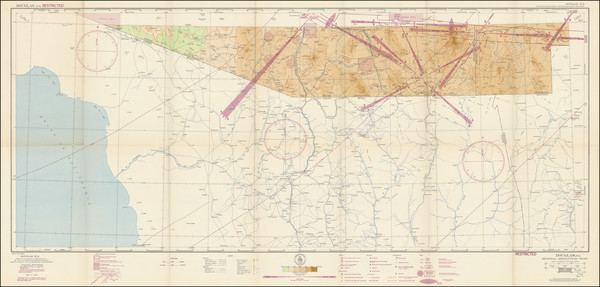 83-Arizona and Mexico Map By U.S. Coast & Geodetic Survey