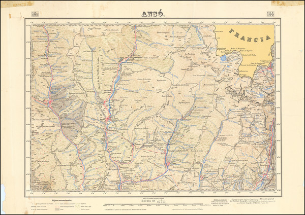 99-Spain Map By Direccion General del Inst Geografico y Catastral