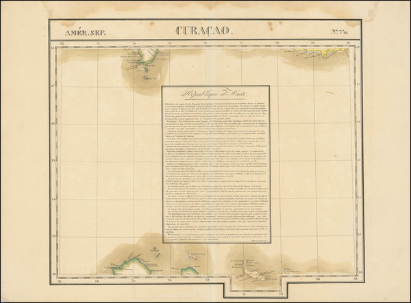 3-Other Islands Map By Philippe Marie Vandermaelen