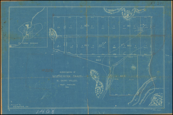 22-San Diego Map By H. R. Patrick