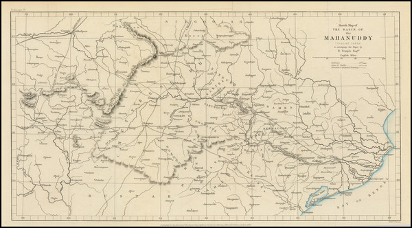 88-India Map By Royal Geographical Society