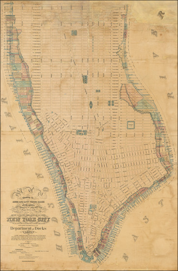 100-New York City Map By Charles Graham