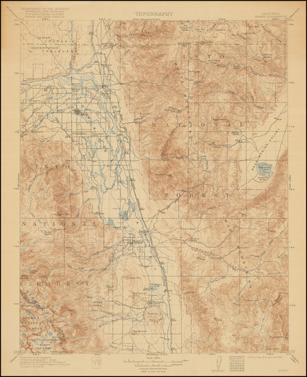35-California Map By U.S. Geological Survey