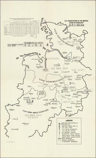 63-World War II and Norddeutschland Map By Anonymous