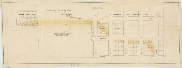 96-San Diego Map By Edwin M. Capps