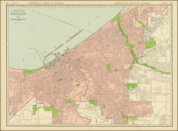 30-Ohio Map By Rand McNally & Company