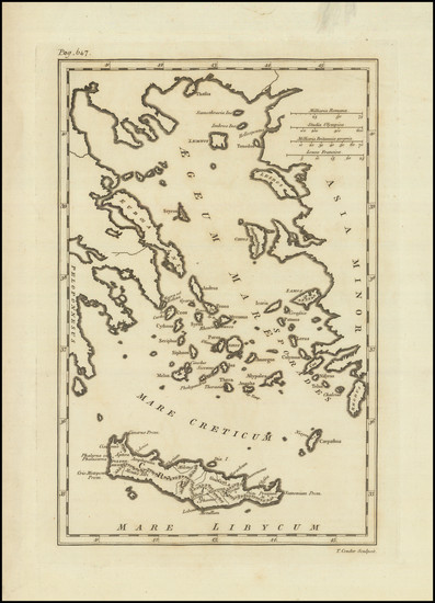 48-Turkey & Asia Minor and Greece Map By Thomas Conder