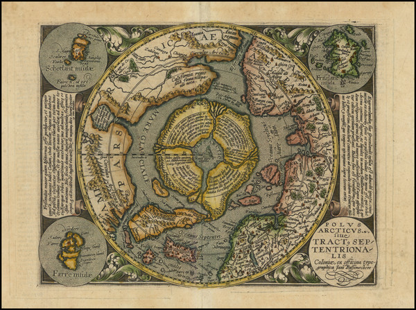 90-Northern Hemisphere and Polar Maps Map By Matthias Quad