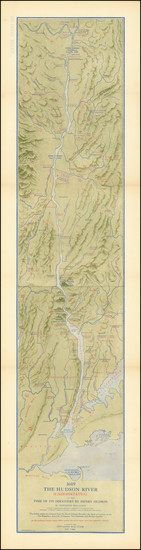 55-New York City and New York State Map By Townsend Mac Coun