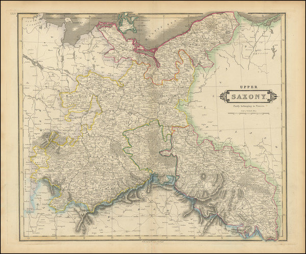 19-Poland and Norddeutschland Map By William Home Lizars