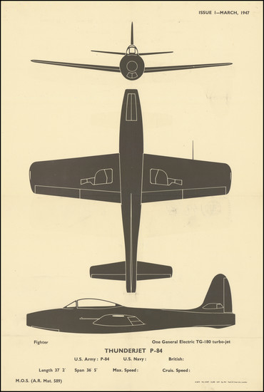 76-Cold War Map By Ministry of Supply, UK / Fosh & Cross