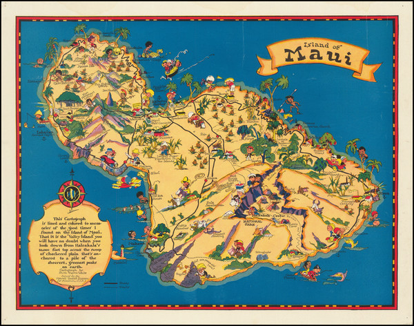 12-Hawaii and Hawaii Map By Ruth Taylor White