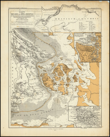 46-Washington Map By Augustus Herman Petermann