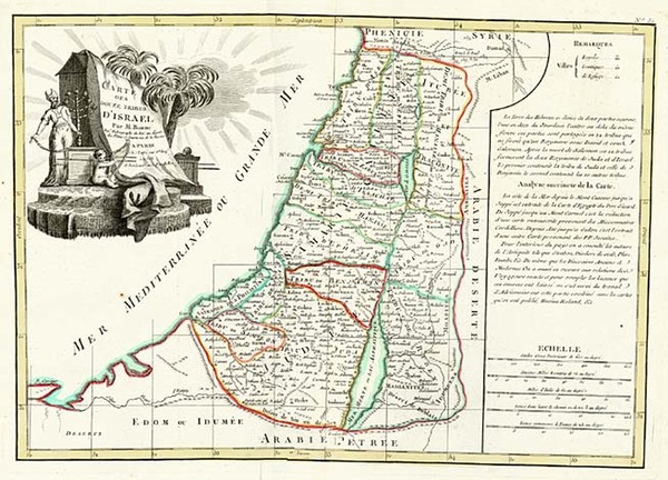 79-Asia and Holy Land Map By Jean Janvier