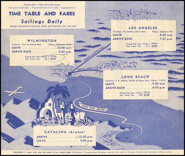 87-Los Angeles Map By Wilmington Transportation Line