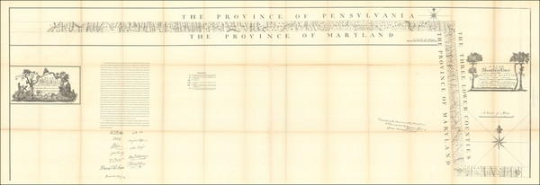 85-Pennsylvania, Maryland, West Virginia and Virginia Map By James Smither / U.S. Topographical Bu