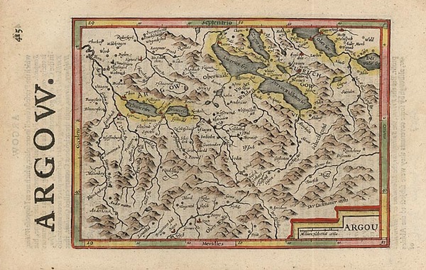 57-Europe and Switzerland Map By Jodocus Hondius - Michael Mercator