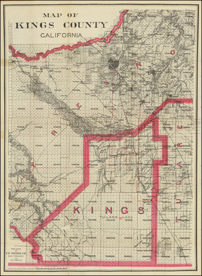 63-Other California Cities Map By Punnett Brothers