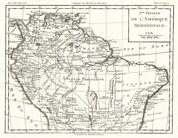 57-South America Map By La Harpe