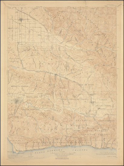 26-California Map By U.S. Geological Survey