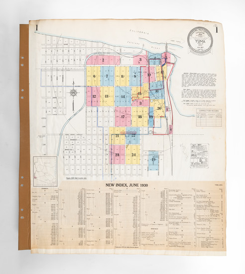 72-Arizona and Atlases Map By Sanborn Map Company