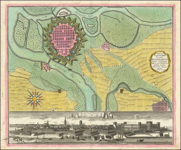 51-Mitteldeutschland Map By Johann Christoph Homann