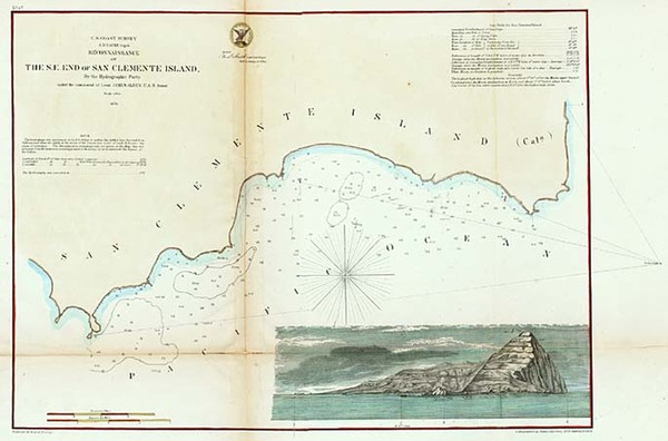 18-California Map By United States Coast Survey