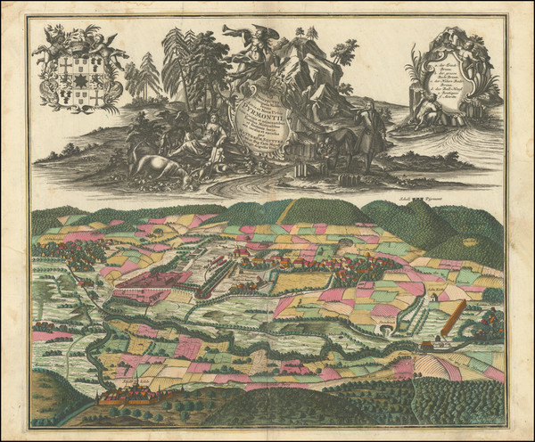 37-Mitteldeutschland Map By Matthaus Seutter