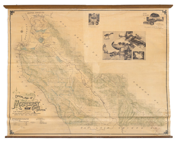 25-California and Other California Cities Map By Lou G. Hare